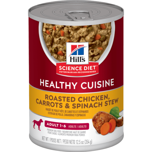 Hill's Science Diet Healthy Cuisine Alimento Húmedo Sabor Estofado para Perro Adulto 350  gr 