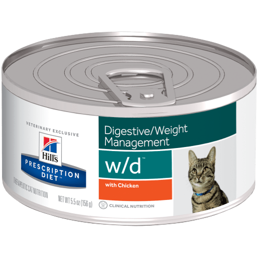 Hill's Prescription Diet w/d Alimento Húmedo para Gato 150 gr 