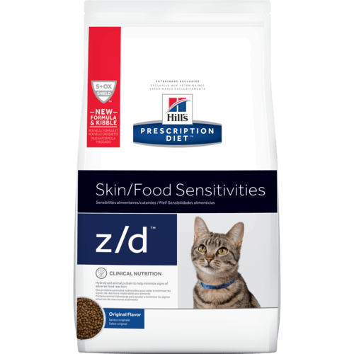 Hill's Prescription Diet z/d Alimento Seco para Alergias Alimentarias para Gato 1.8 kg 