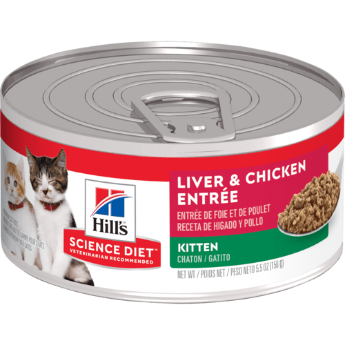 Hill's Science Diet Alimento Húmedo para Kitten (orignal) Receta Hígado 150 156 gr 