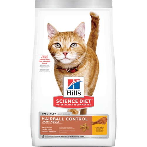 Adult hairball control light felino 3.2 kg 