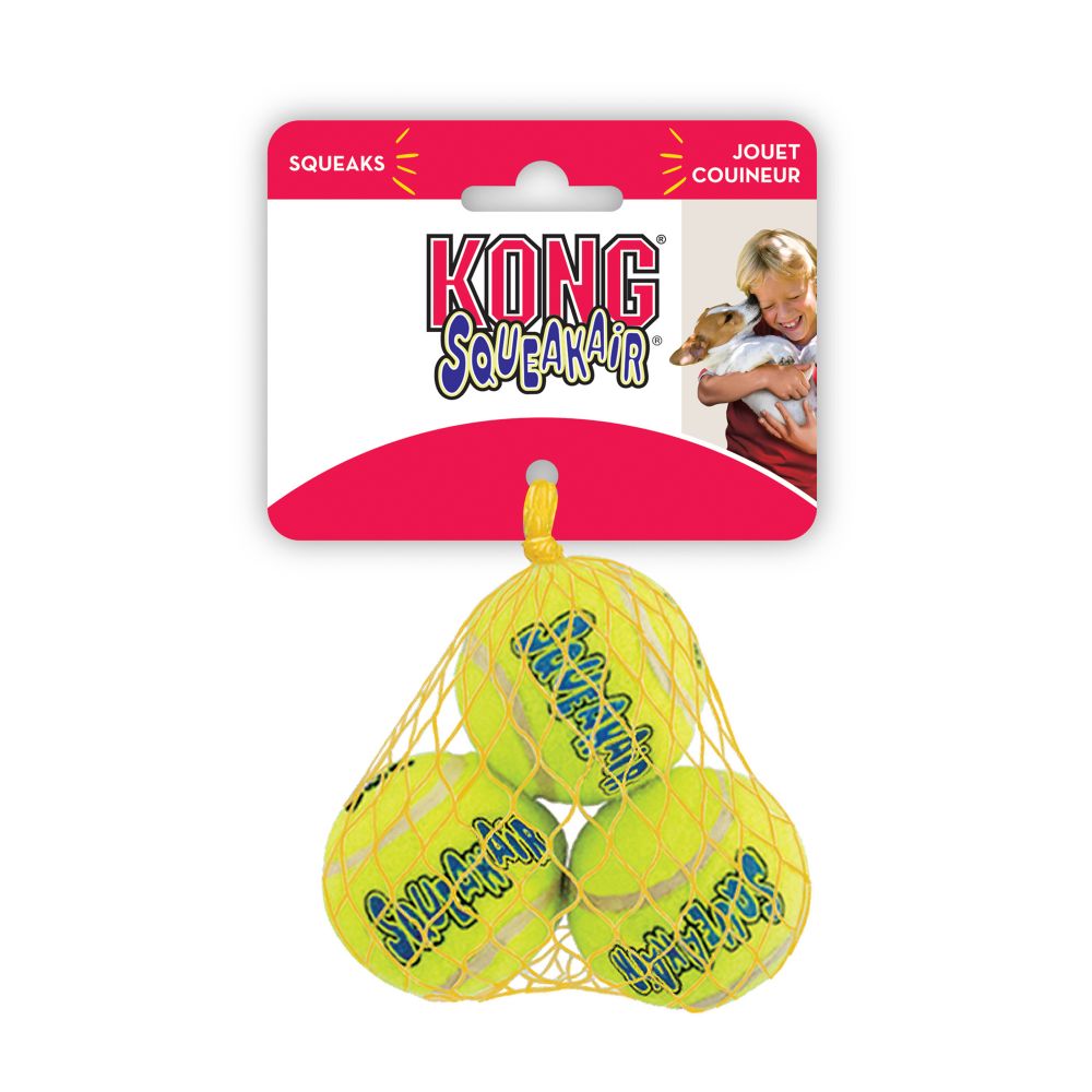 Pelotas squeakair extra chicas amarillo