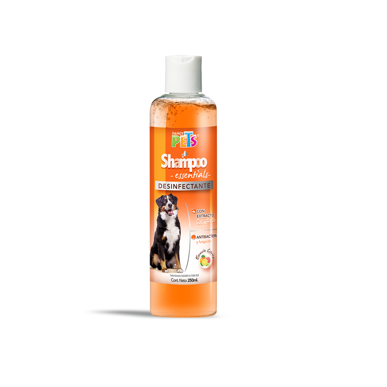 Shampoo Essentials Desinfectante 250 ml