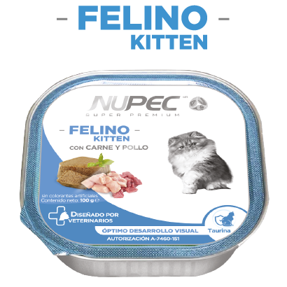Nupec felino kitten lata 100 gr 