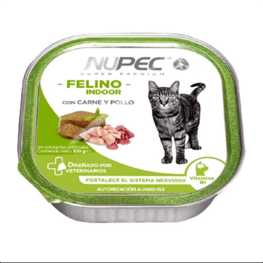 Nupec felino indoor lata 100 gr