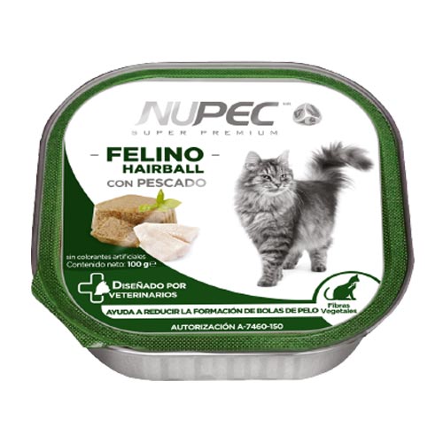 Nupec felino hairball lata 100 gr 