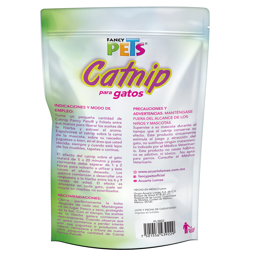 Catnip para gatos 28 grs