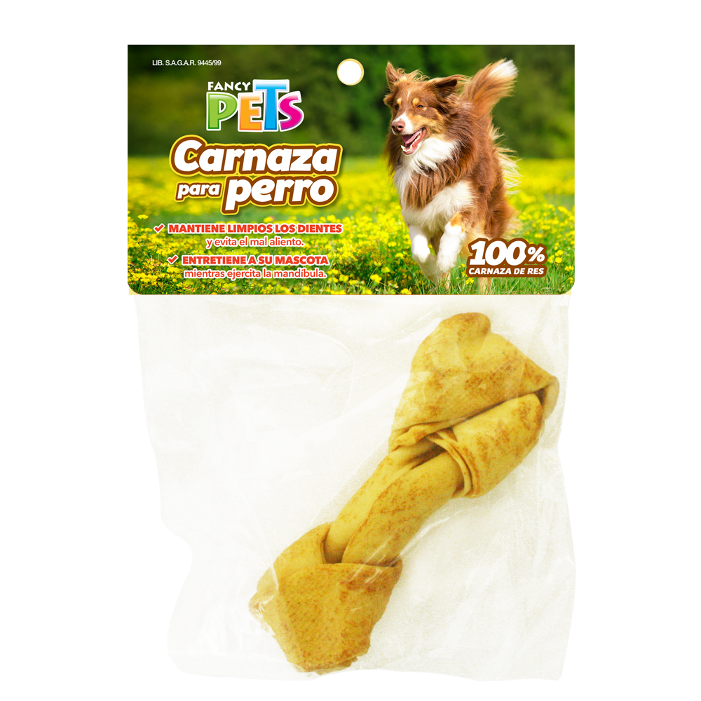 Carnaza basteada sabor queso 7-8  Pza 