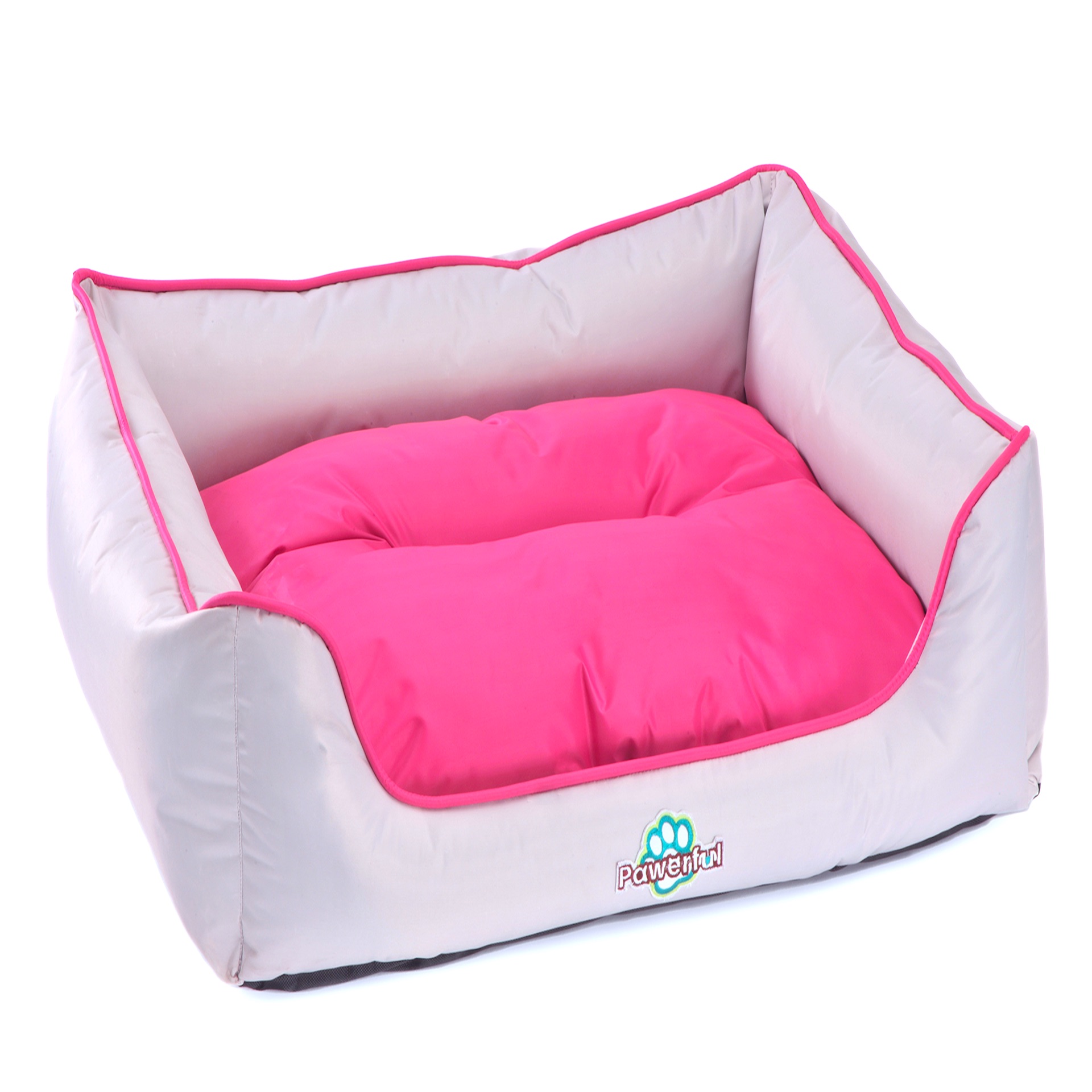 Cama Hermes gris con rosa Chica 