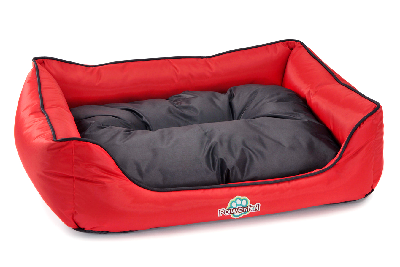 Cama Hermes rojo con negro Chica 