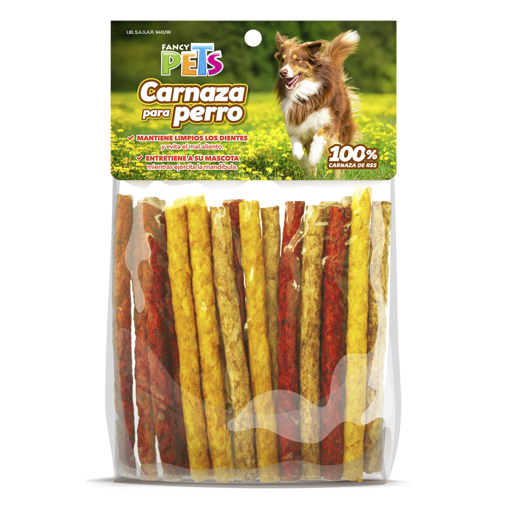 Palitos de carnaza sabores variados 20 pz  Pza 