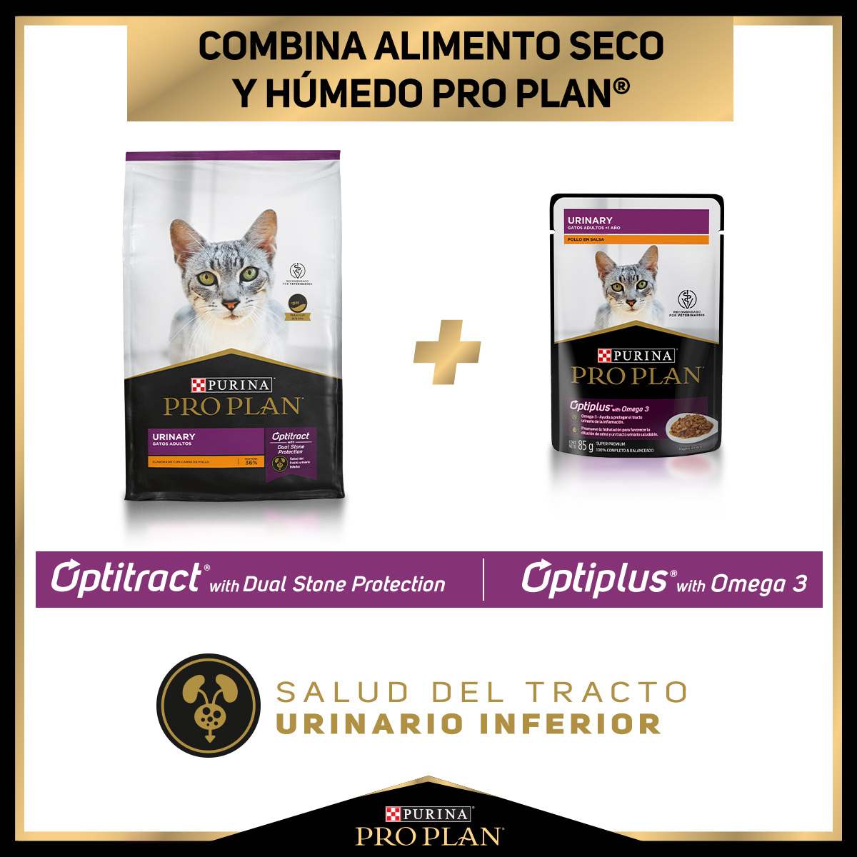 Pro plan Pouch Gato Adulto Urinary