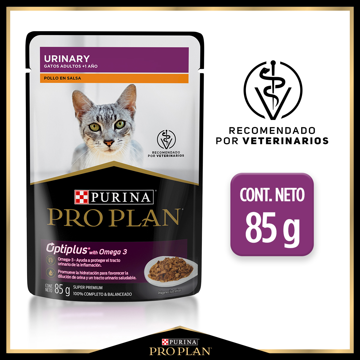 Pro plan Pouch Gato Adulto Urinary 85 gr