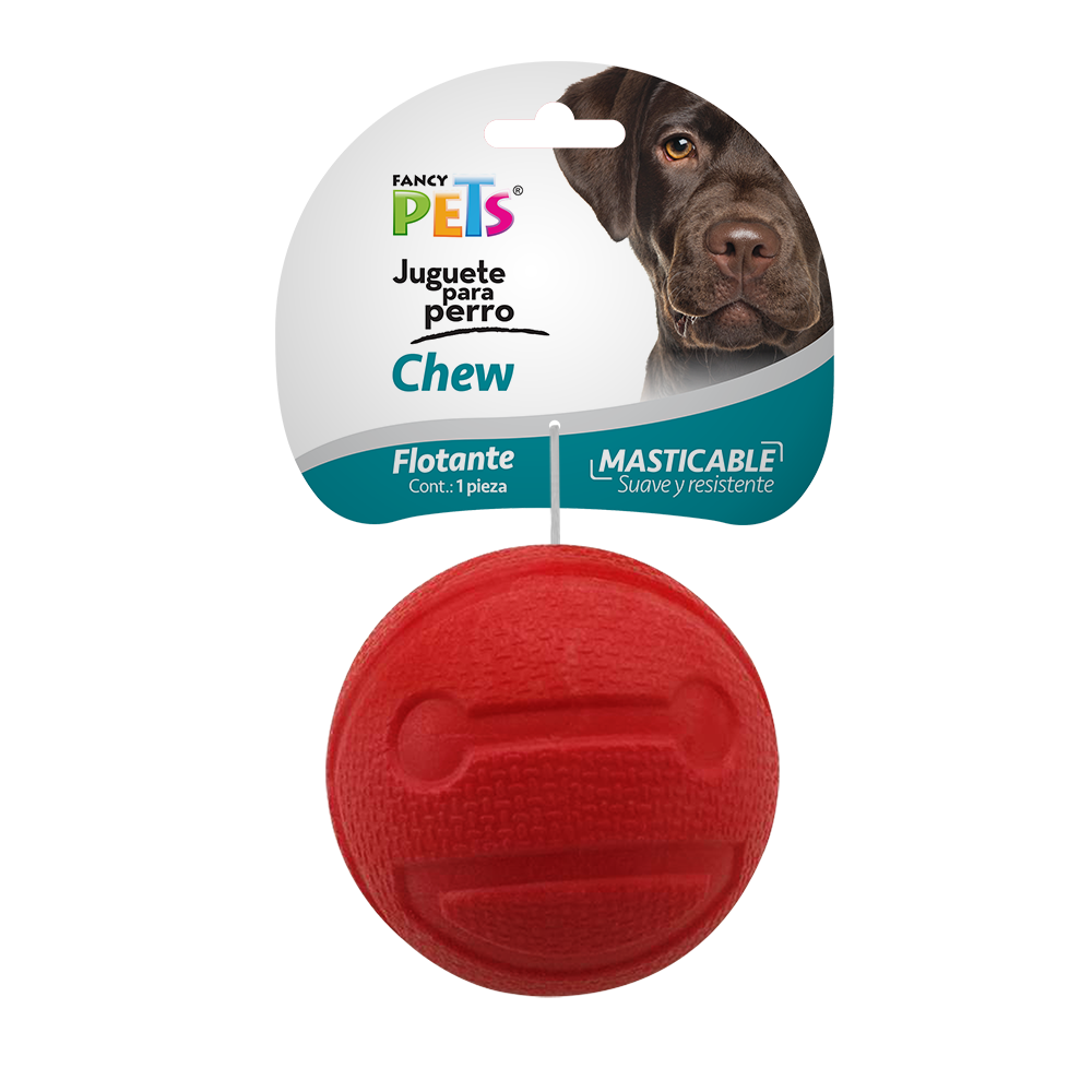 Juguete pelota chew