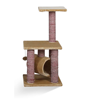 Mueble para gato con túnel 85 cm