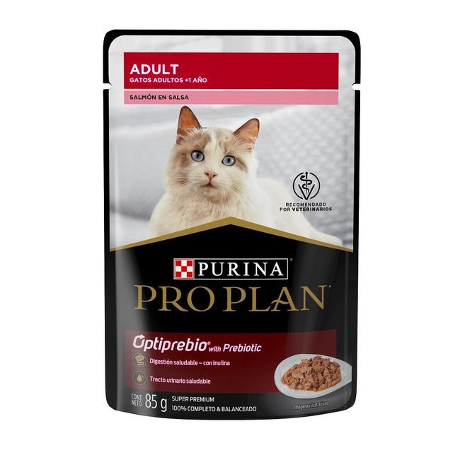 Pro plan pouch gato adulto salmón 85 gr 