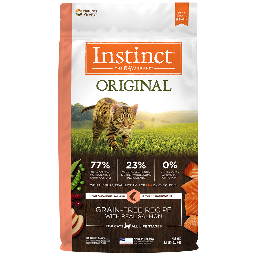 Instinct salmón para gato 2 kg 