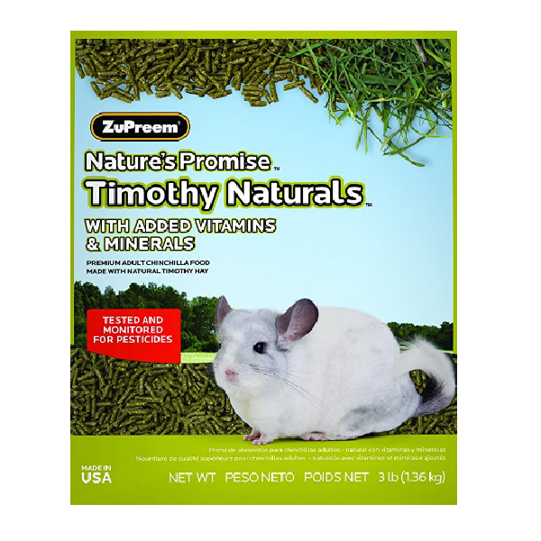 Alimento super premium para chinchilla zupreem 1.36 kg