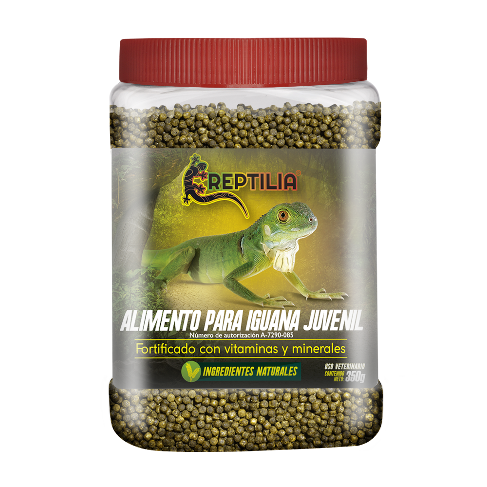 Alimento iguana juvenil 350 grs