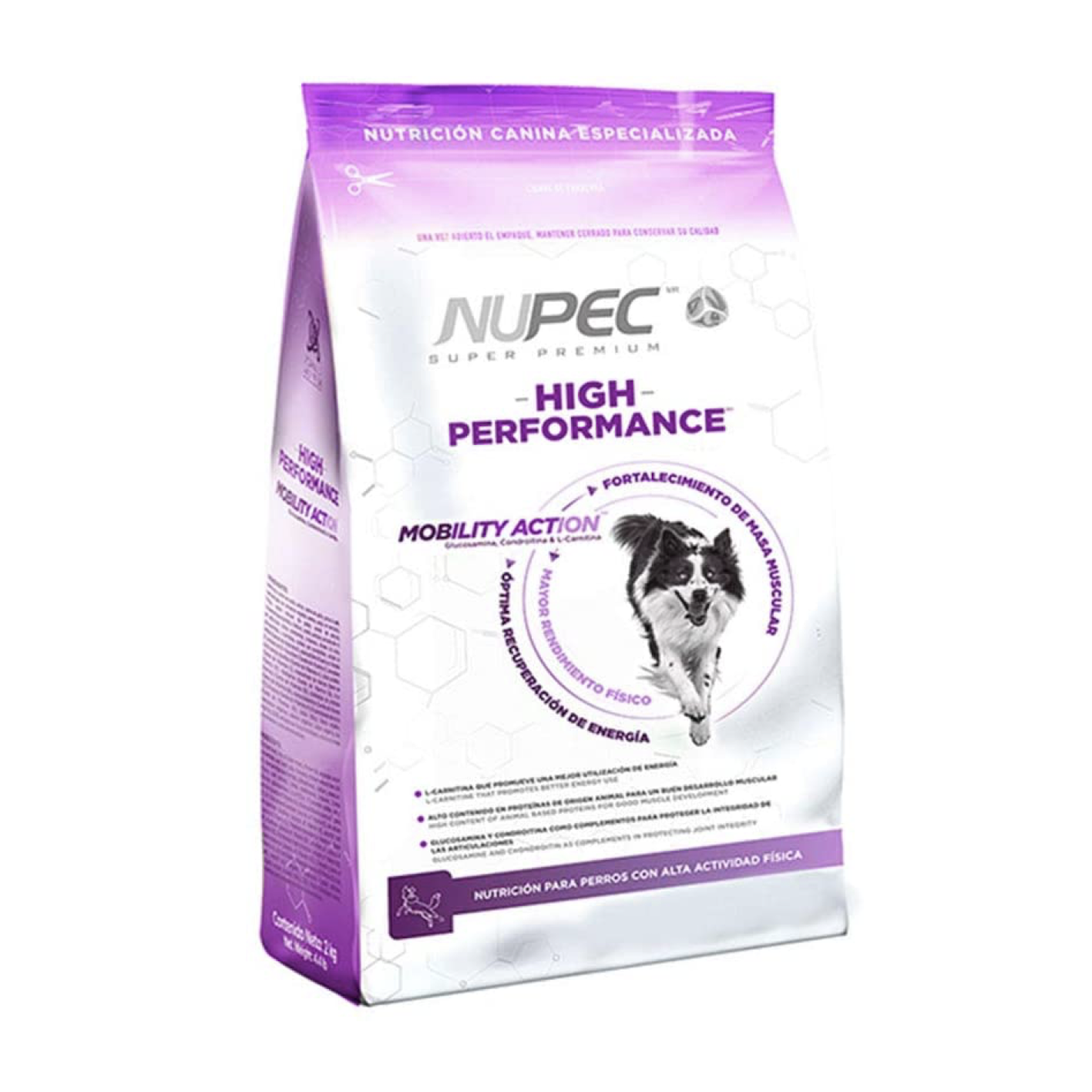 Alimento para perro high performance nupec sp 8 kg 