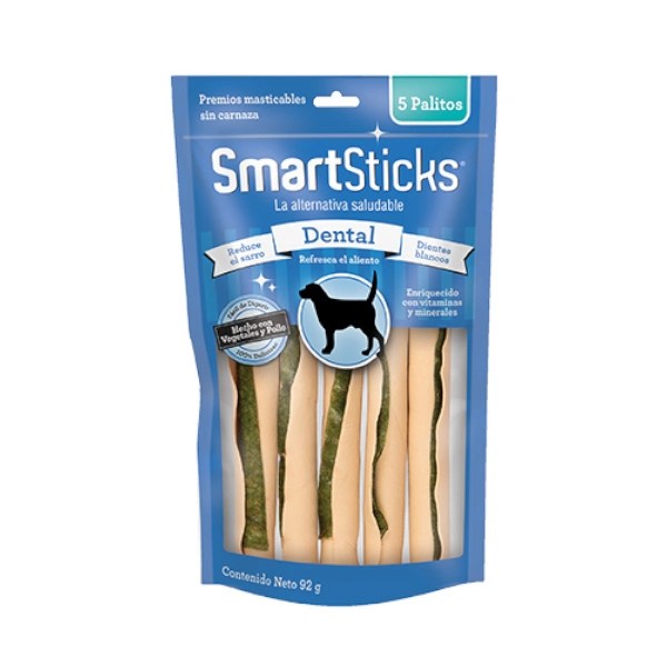 Sticks dental 5 palitos 92gr. Pza 