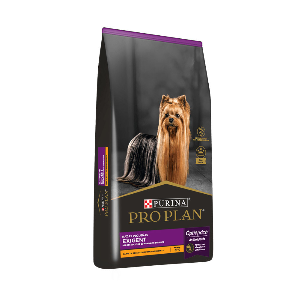 Adulto raza pequeña exigent con optienrich 7.5 kg