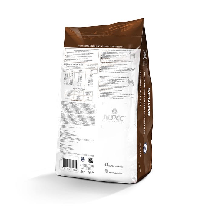 Alimento para perro senior nupec sp