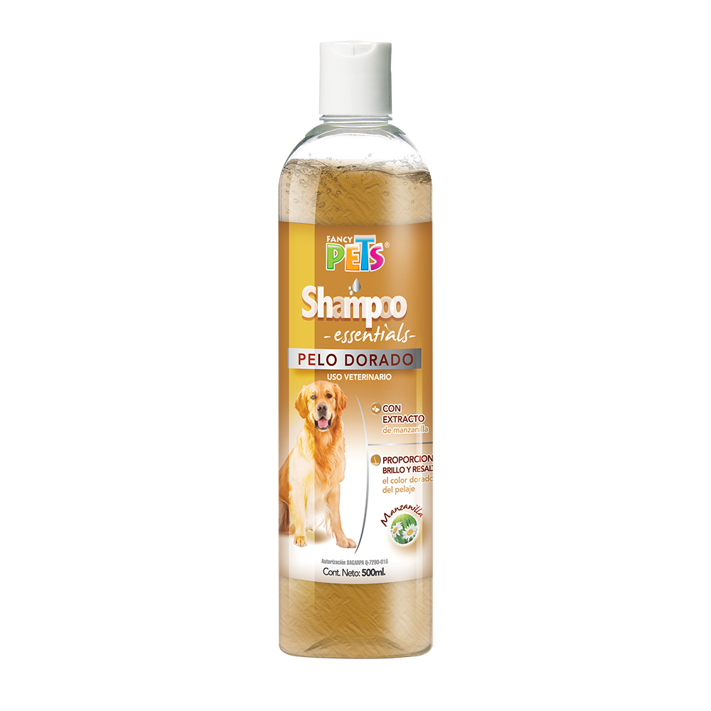 Shampoo essentials pelo dorado 500 ml