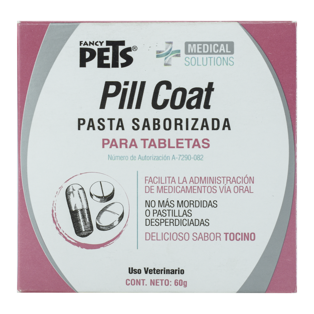 MS-pill coat pasta saborizada 60 