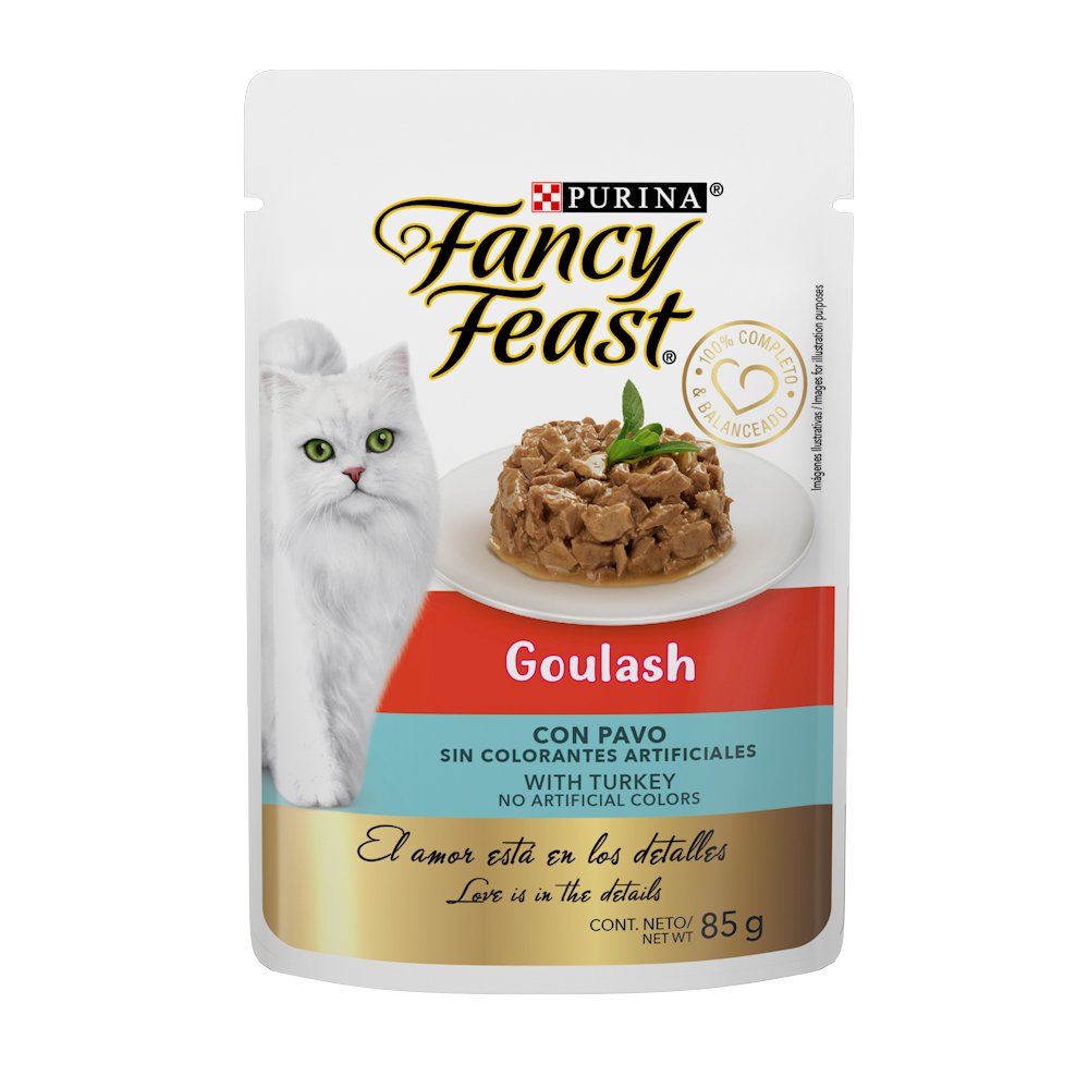 Fancy feast goulash pavo 85 g Pza 