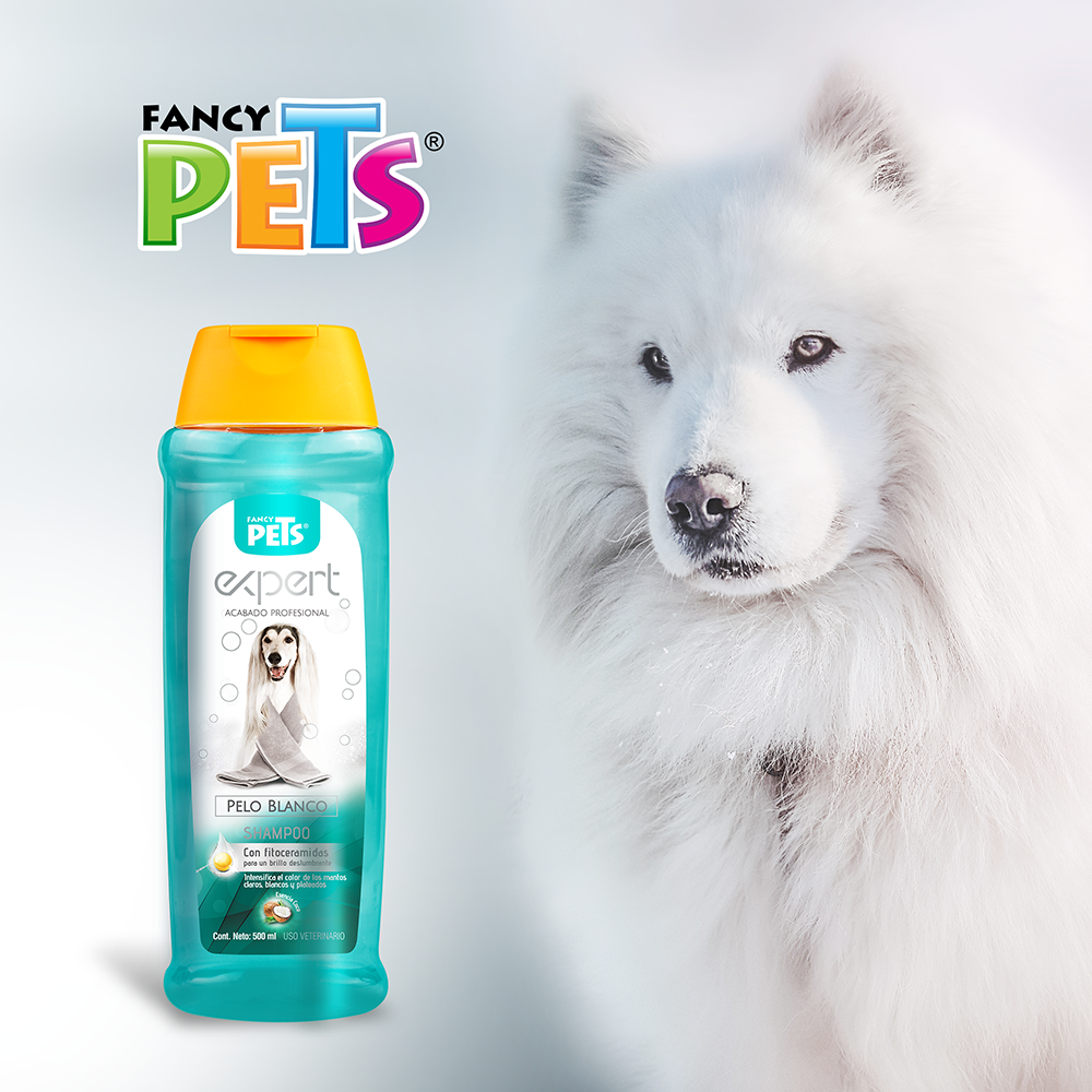 Shampoo expert para perros de pelo blanco