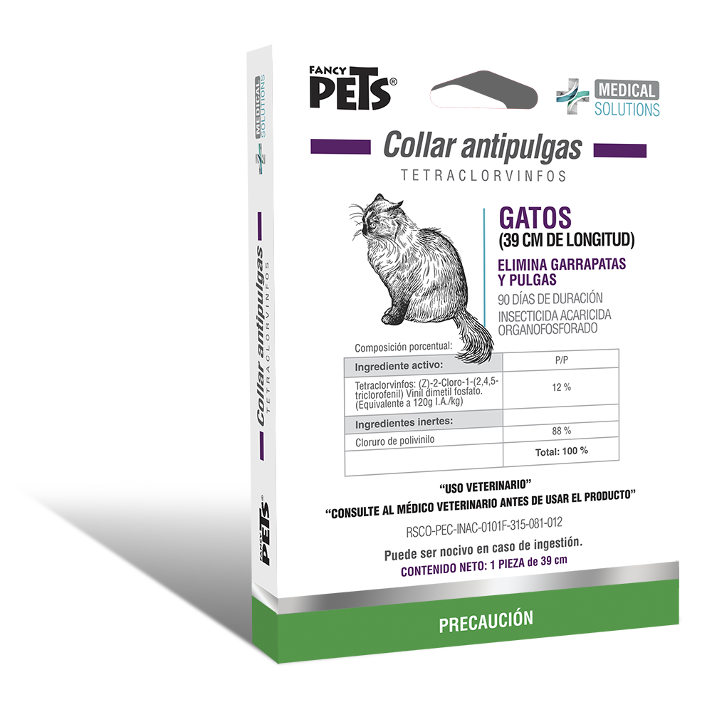 MS - collar antipulgas para gato