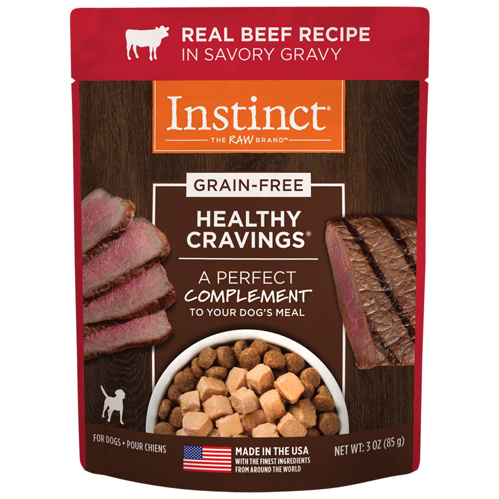 Healthy cravings de res para perro 85 gr