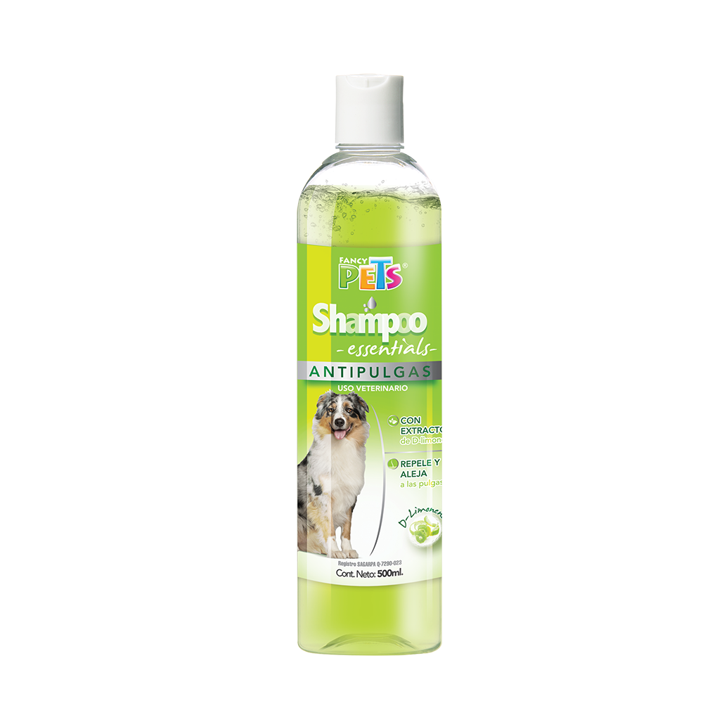 Shampoo essentials antipulgas 500 ml