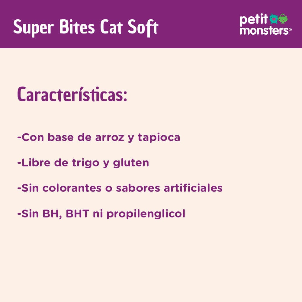 Super bites premios suaves para gato