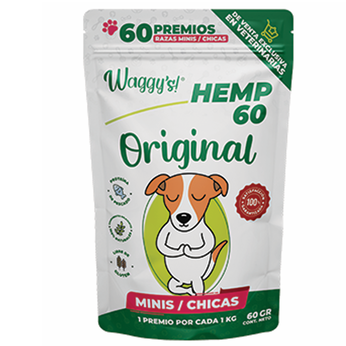 Waggy´s Premios Originales para Perro Mini y Chico 60 mg de CBD  mg 