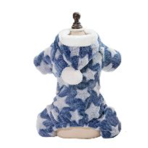 Pijama para perro con estrellas chica Pza