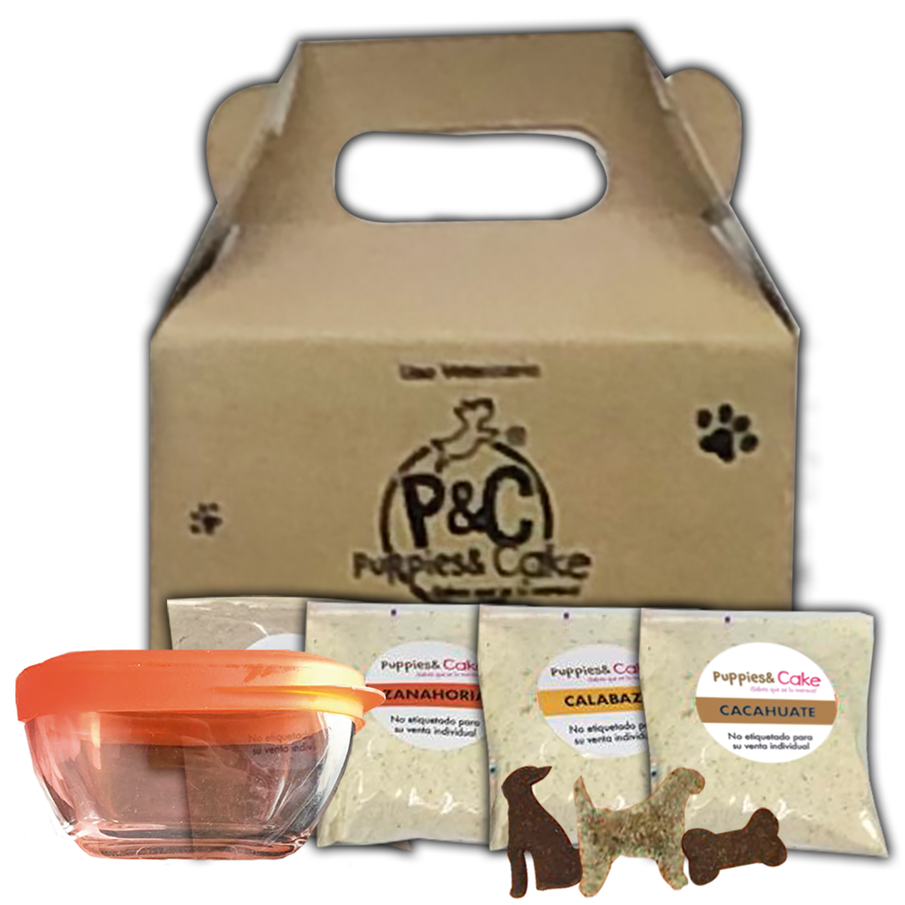 Kit de inicio puppies&cake  Pza 