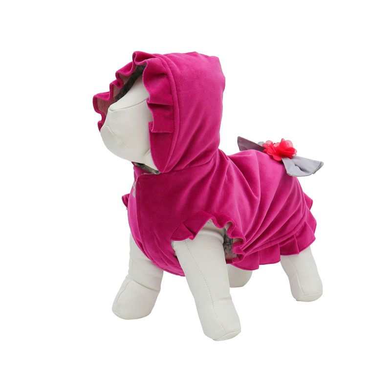 Abrigo ilusión fiucsa