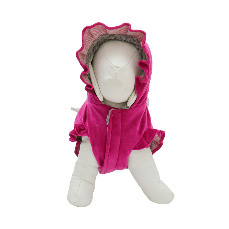 Abrigo ilusión fiucsa