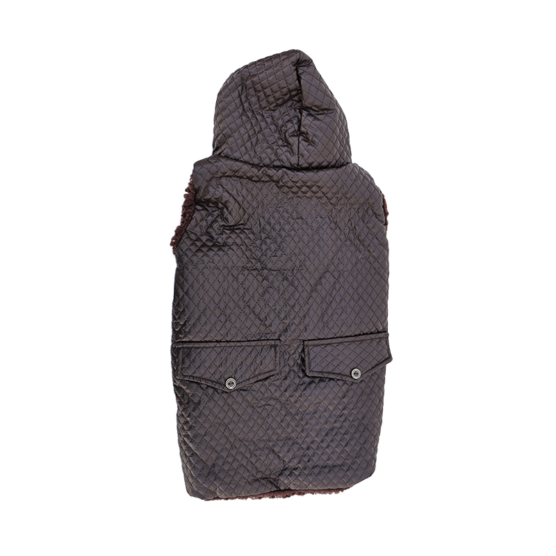 Chamarra piel café talla 6