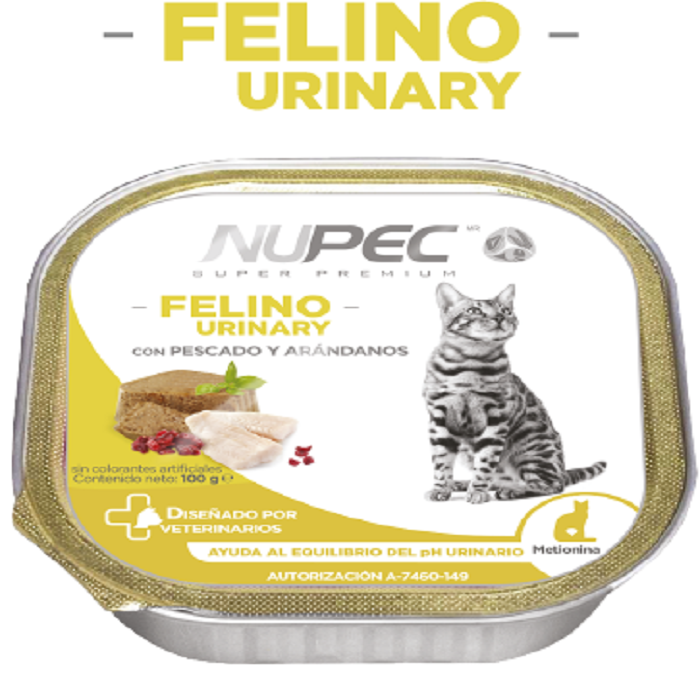 Nupec felino urinary lata 100g Pza