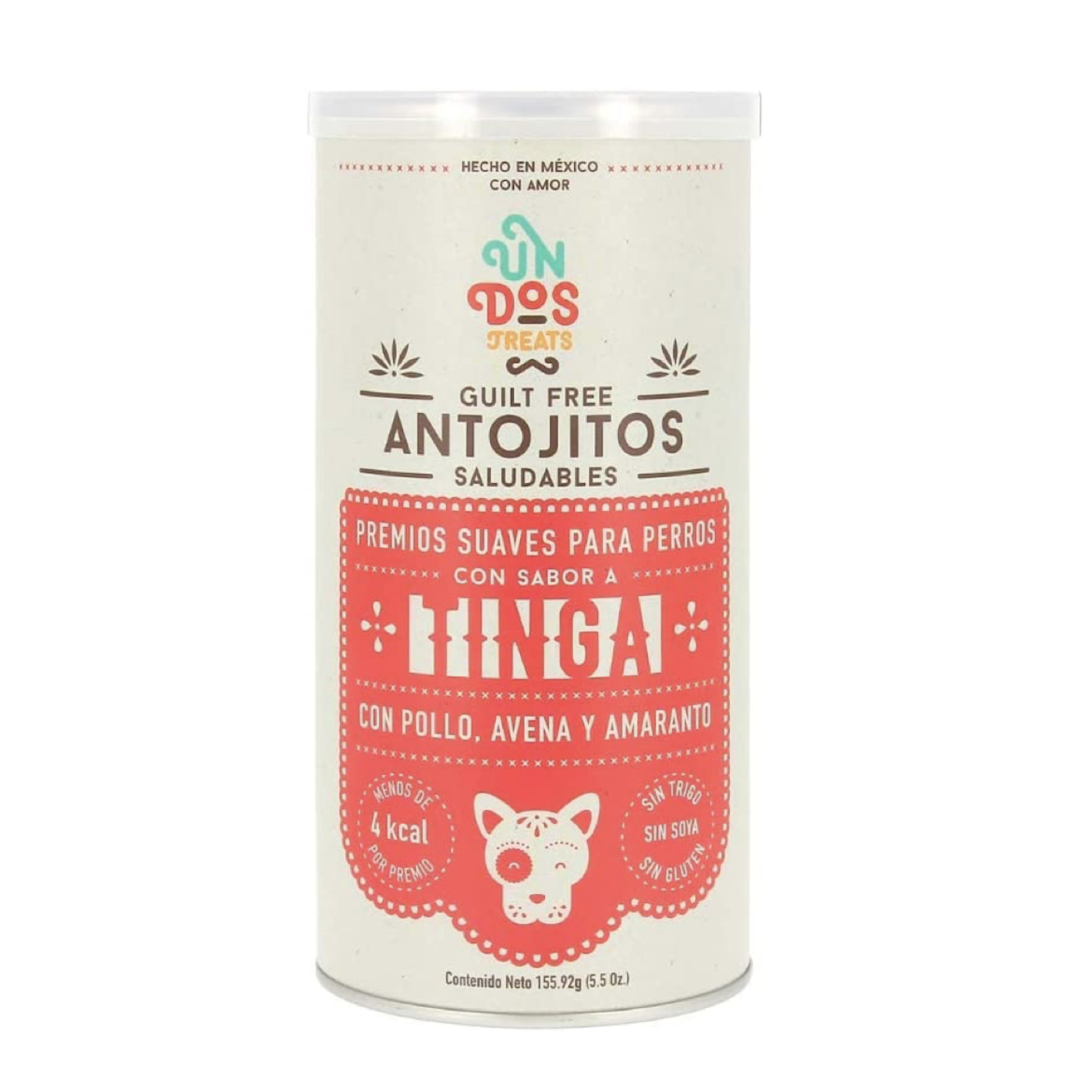 Antojitos saludables sabor tinga para perro 156 gr 