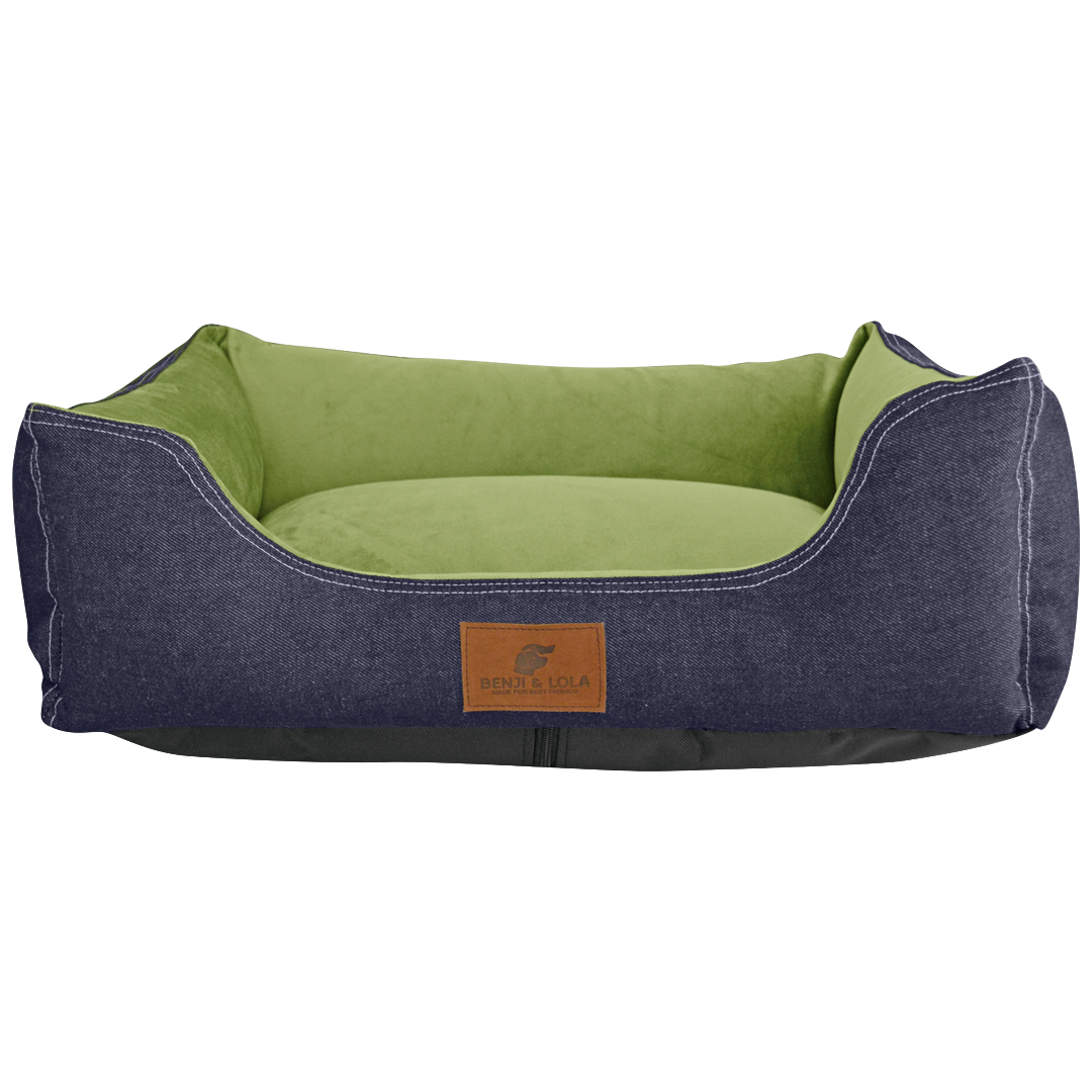 Cama venecia Mezclilla C/ Verde Ch