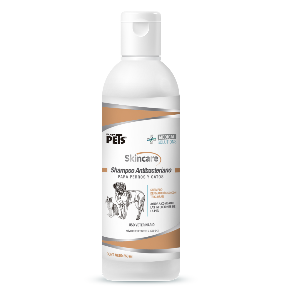 MS- skincare shampoo para infecciones de piel 250 ml Pza