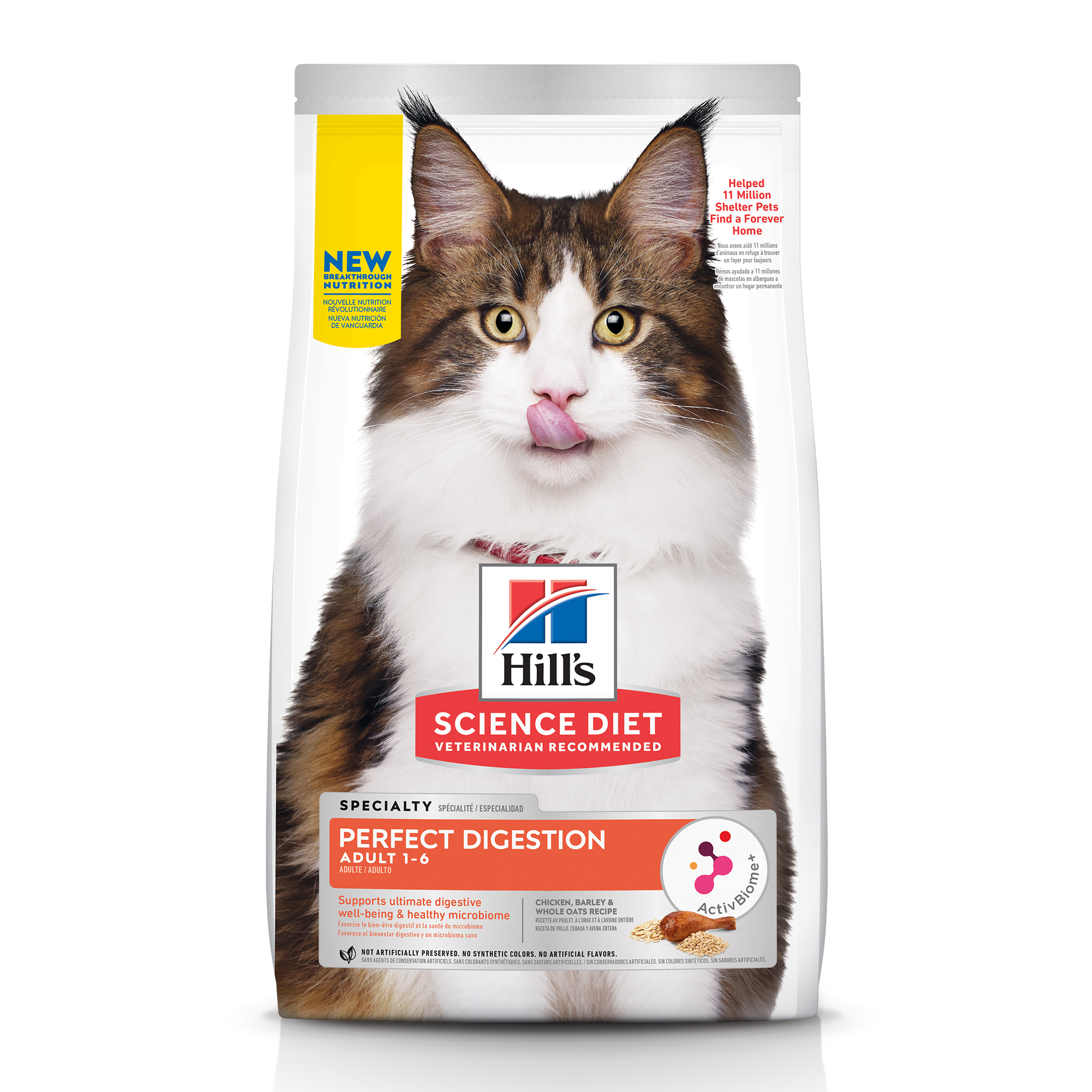 Feline adult specialty perfect digestion