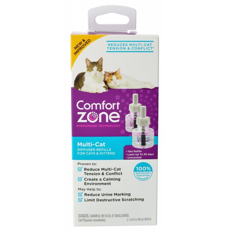 Repuesto multi-gatos comfort zone 2-pk