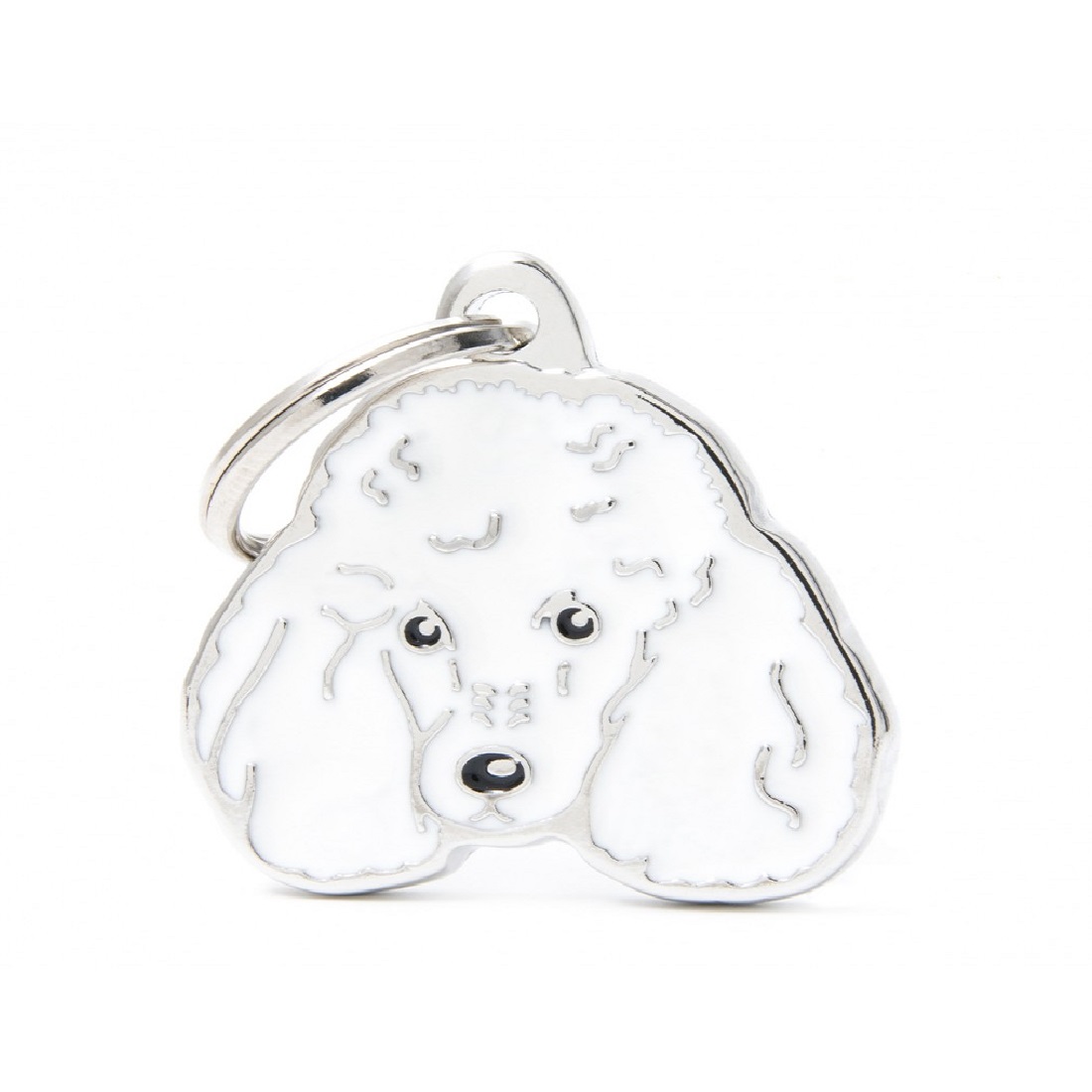 Plaquita friends white poodle   