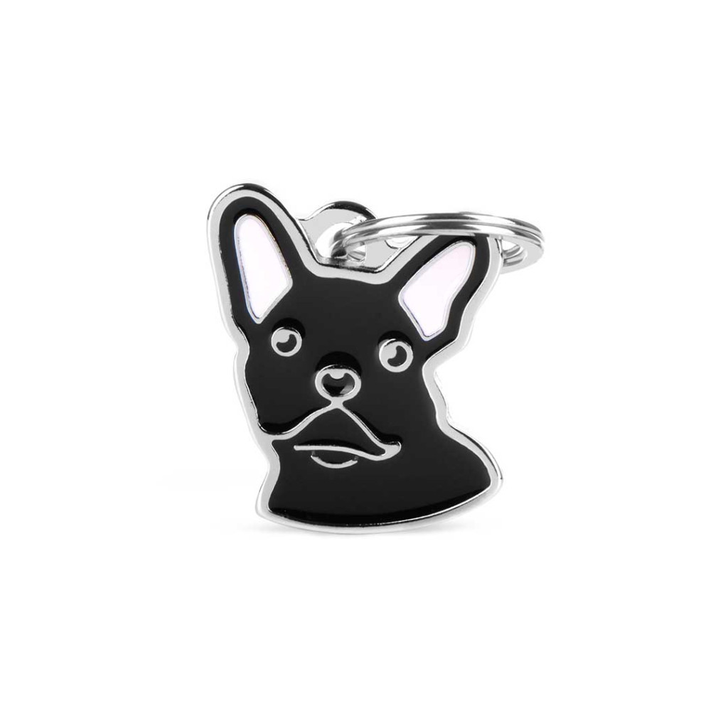 Plaquita friends black french bulldog   