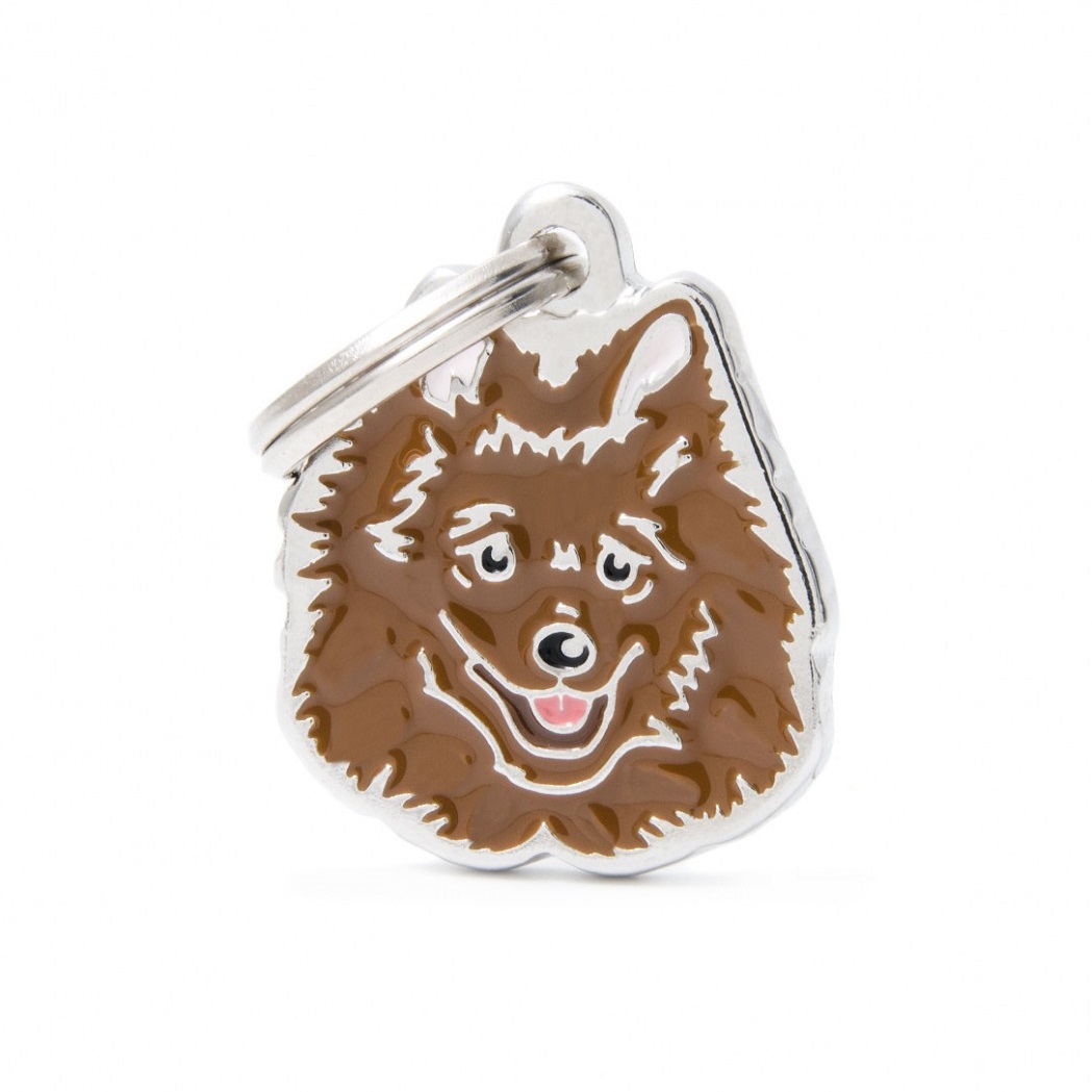 Plaquita friends brown italian spitz   